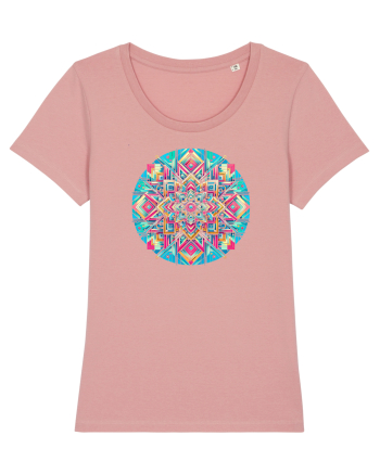 ABSTRACT GEOMETRIC  Canyon Pink