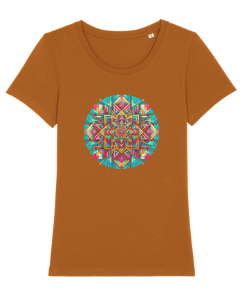 ABSTRACT GEOMETRIC  Roasted Orange