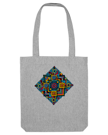 ABSTRACT GEOMETRIC 2 Heather Grey