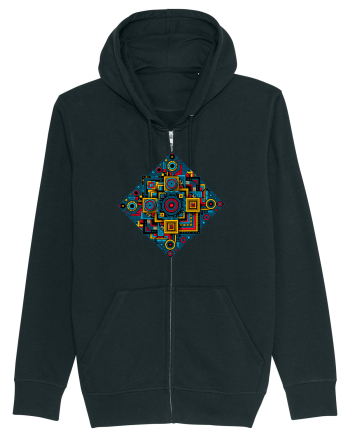 ABSTRACT GEOMETRIC 2 Black