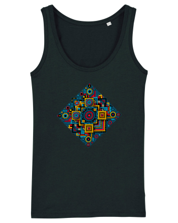 ABSTRACT GEOMETRIC 2 Black