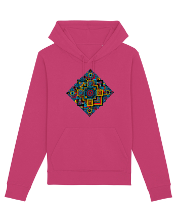 ABSTRACT GEOMETRIC 2 Raspberry