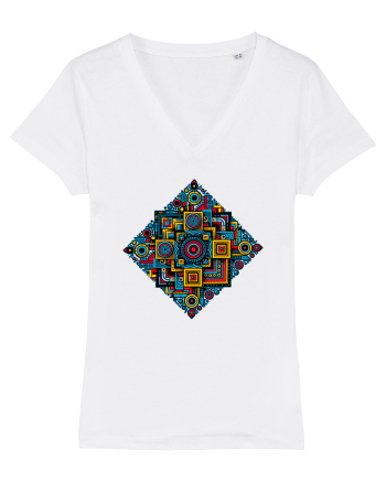 ABSTRACT GEOMETRIC 2 White