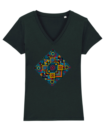 ABSTRACT GEOMETRIC 2 Black