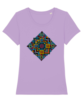 ABSTRACT GEOMETRIC 2 Lavender Dawn