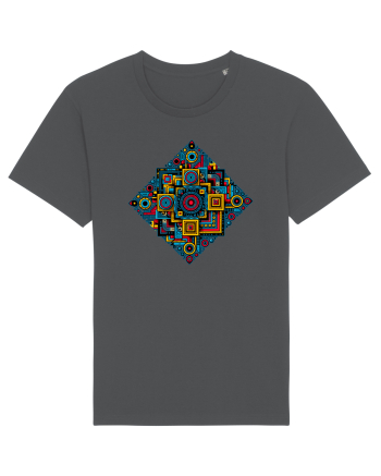 ABSTRACT GEOMETRIC 2 Anthracite