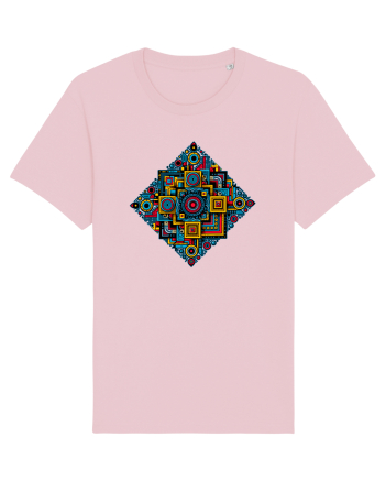 ABSTRACT GEOMETRIC 2 Cotton Pink