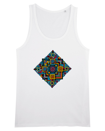 ABSTRACT GEOMETRIC 2 White