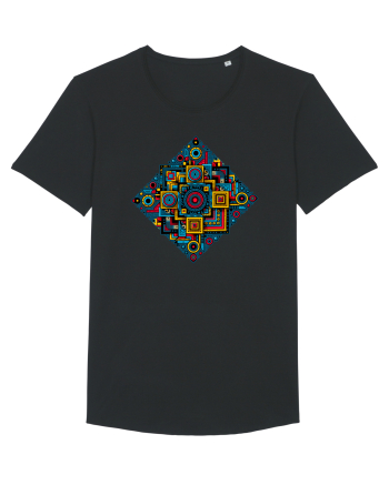 ABSTRACT GEOMETRIC 2 Black