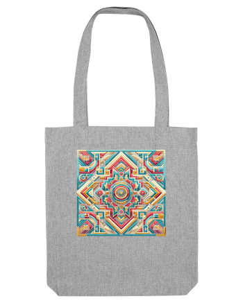 ABSTRACT GEOMETRIC 3 Heather Grey