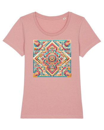 ABSTRACT GEOMETRIC 3 Canyon Pink
