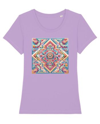 ABSTRACT GEOMETRIC 3 Lavender Dawn