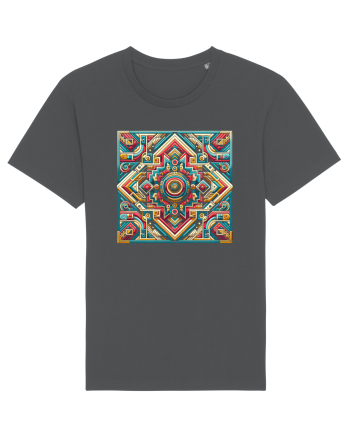 ABSTRACT GEOMETRIC 3 Anthracite