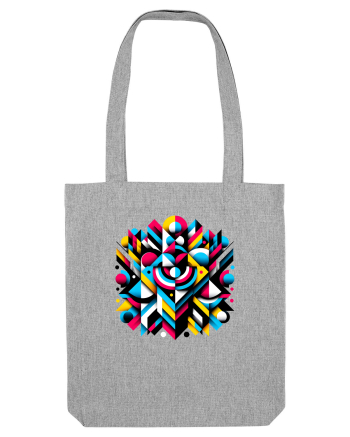 ABSTRACT GEOMETRIC MINIMALIST 1 Heather Grey