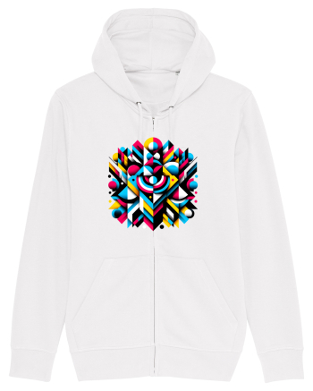 ABSTRACT GEOMETRIC MINIMALIST 1 White