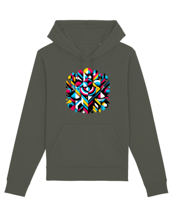 ABSTRACT GEOMETRIC MINIMALIST 1 Khaki