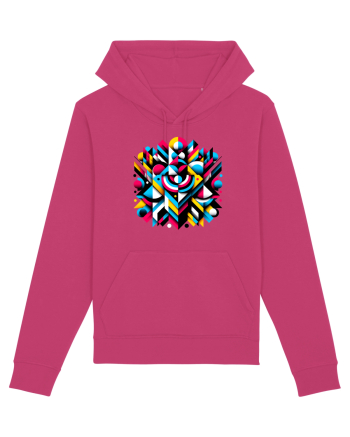 ABSTRACT GEOMETRIC MINIMALIST 1 Raspberry