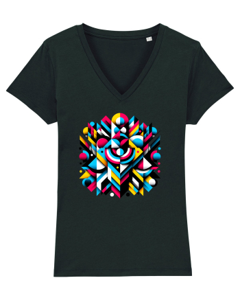 ABSTRACT GEOMETRIC MINIMALIST 1 Black