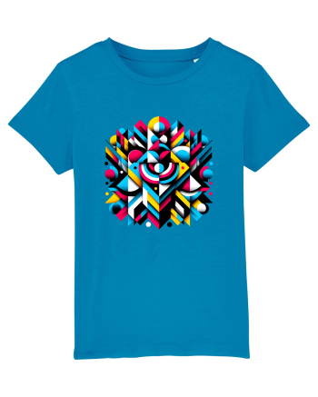 ABSTRACT GEOMETRIC MINIMALIST 1 Azur