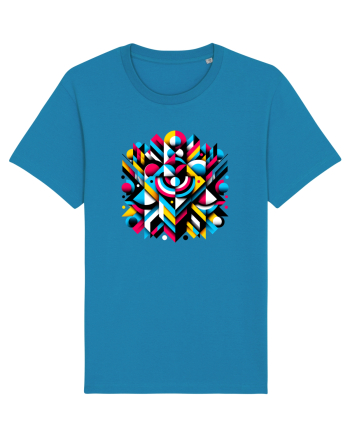 ABSTRACT GEOMETRIC MINIMALIST 1 Azur