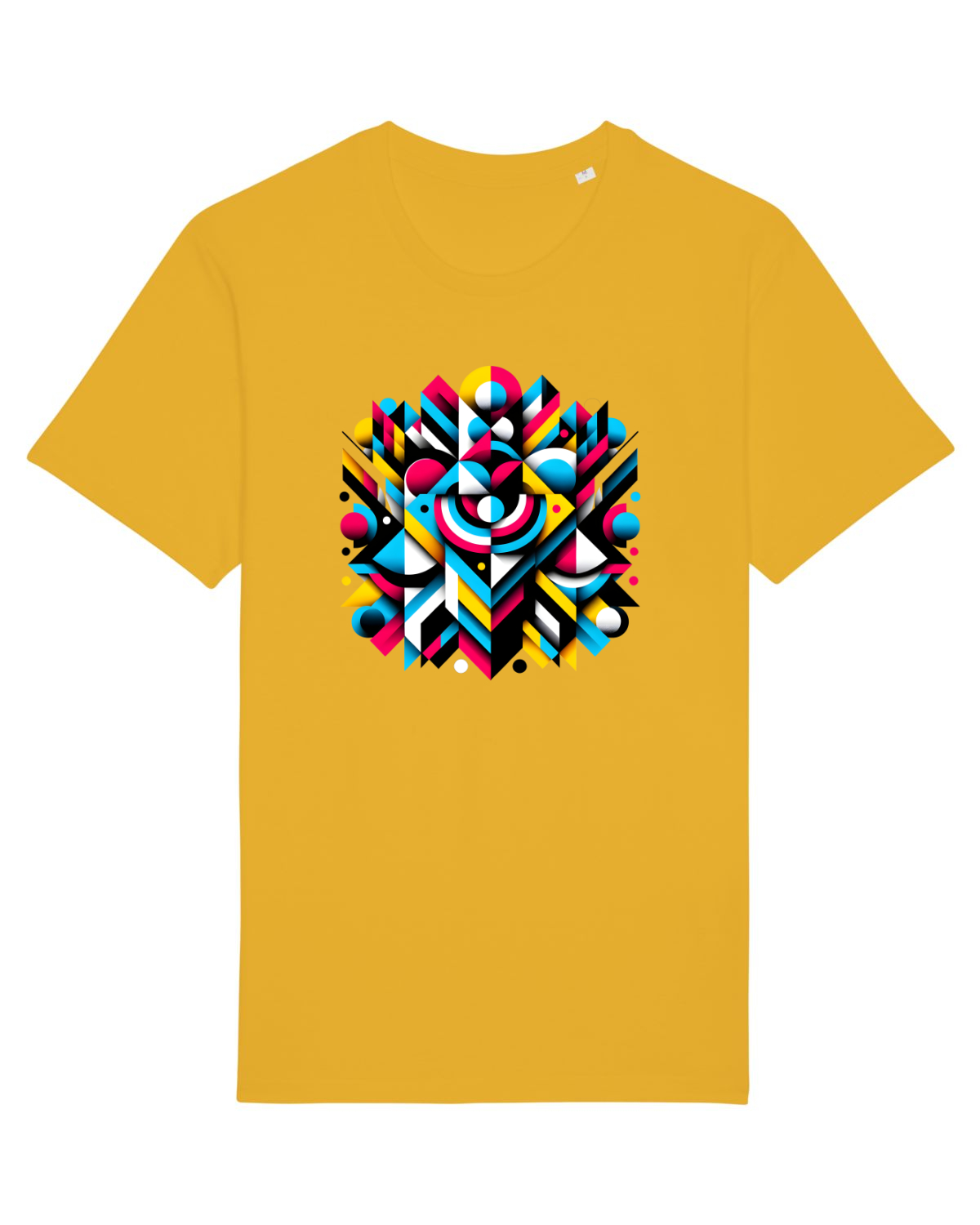 Tricou mânecă scurtă Unisex Rocker Spectra Yellow
