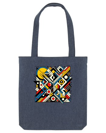 ABSTRACT GEOMETRIC MINIMALIST 2 Midnight Blue