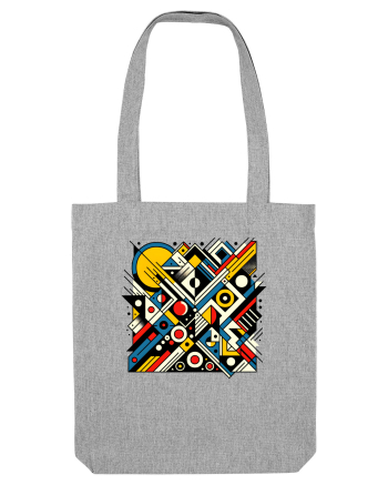 ABSTRACT GEOMETRIC MINIMALIST 2 Heather Grey
