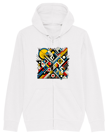 ABSTRACT GEOMETRIC MINIMALIST 2 White