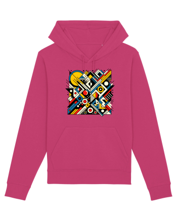 ABSTRACT GEOMETRIC MINIMALIST 2 Raspberry