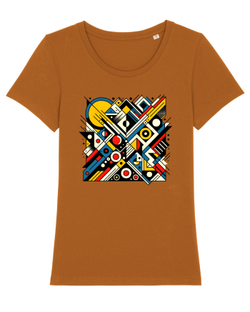 ABSTRACT GEOMETRIC MINIMALIST 2 Roasted Orange