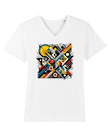 ABSTRACT GEOMETRIC MINIMALIST 2 White