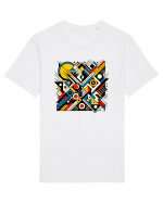ABSTRACT GEOMETRIC MINIMALIST 2 Tricou mânecă scurtă Unisex Rocker