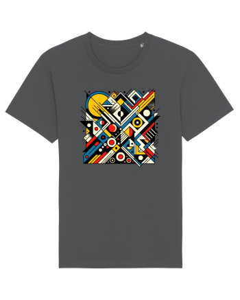 ABSTRACT GEOMETRIC MINIMALIST 2 Anthracite