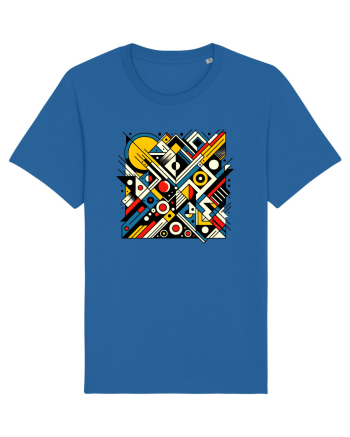 ABSTRACT GEOMETRIC MINIMALIST 2 Royal Blue