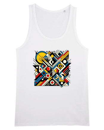 ABSTRACT GEOMETRIC MINIMALIST 2 White
