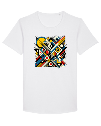 ABSTRACT GEOMETRIC MINIMALIST 2 White