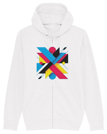 ABSTRACT GEOMETRIC MINIMALIST 3 White