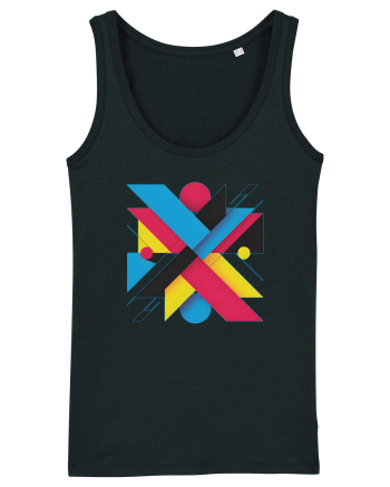 ABSTRACT GEOMETRIC MINIMALIST 3 Black