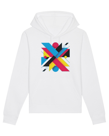 ABSTRACT GEOMETRIC MINIMALIST 3 White