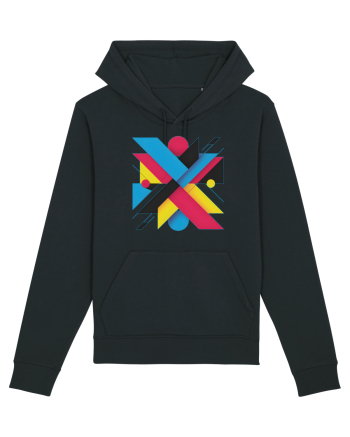 ABSTRACT GEOMETRIC MINIMALIST 3 Black