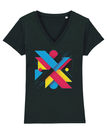 ABSTRACT GEOMETRIC MINIMALIST 3 Black