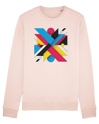 ABSTRACT GEOMETRIC MINIMALIST 3 Candy Pink