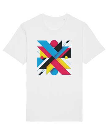 ABSTRACT GEOMETRIC MINIMALIST 3 White