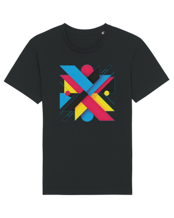 ABSTRACT GEOMETRIC MINIMALIST 3 Black