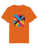 ABSTRACT GEOMETRIC MINIMALIST 3 Tricou mânecă scurtă Unisex Rocker