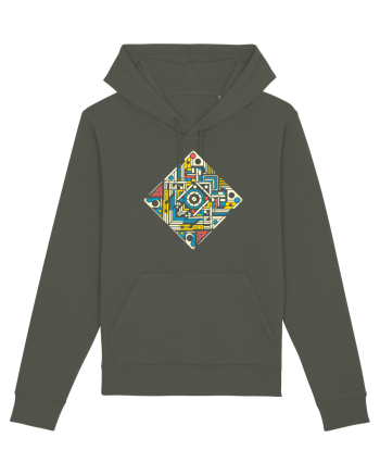 ABSTRACT GEOMETRIC MINIMALIST 4 Khaki