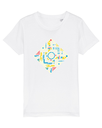 ABSTRACT GEOMETRIC MINIMALIST 4 White