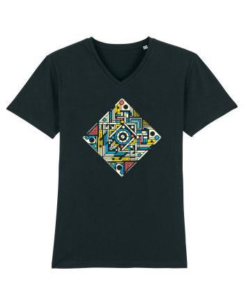ABSTRACT GEOMETRIC MINIMALIST 4 Black