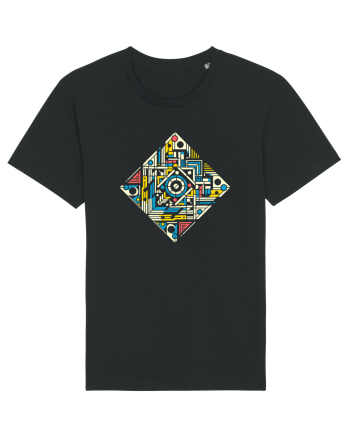 ABSTRACT GEOMETRIC MINIMALIST 4 Black