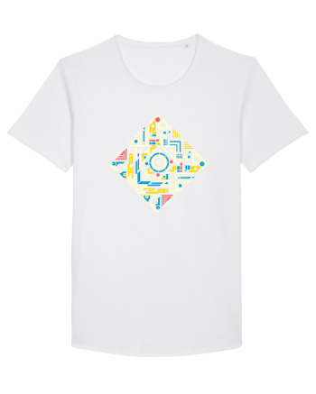 ABSTRACT GEOMETRIC MINIMALIST 4 White